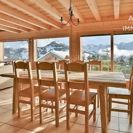 De Charme 4* Pour 12 Pers. Avec Cheminee, Tv Et Jardin Proche Pistes De - Fr-1-391-19 Le Grand-Bornand