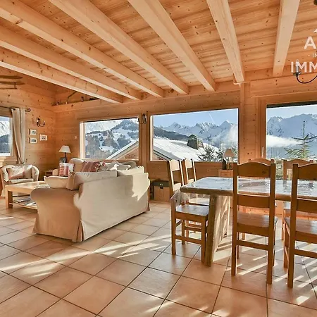 De Charme 4* Pour 12 Pers. Avec Cheminee, Tv Et Jardin Proche Pistes De - Fr-1-391-19 Le Grand-Bornand